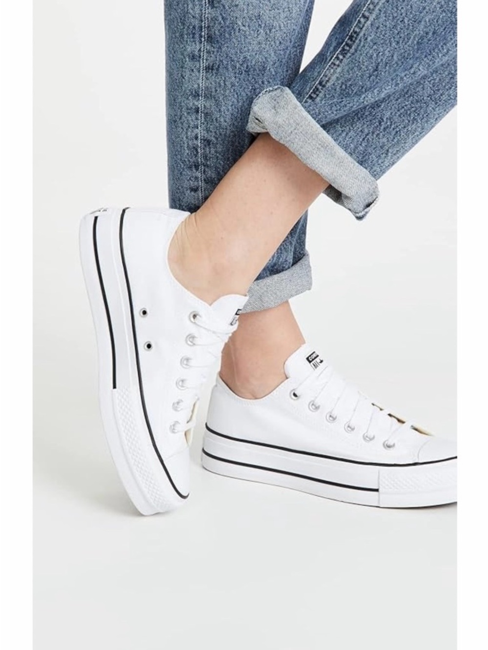 Converse All Star Women’s Platform Low Top Canvas Size 5.5 (BNIB)